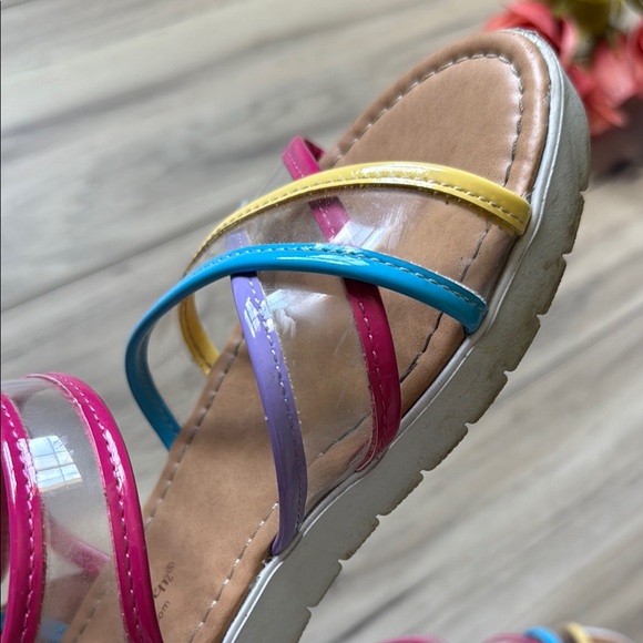 Colorful Strappy Sandals - Picture 2 of 6